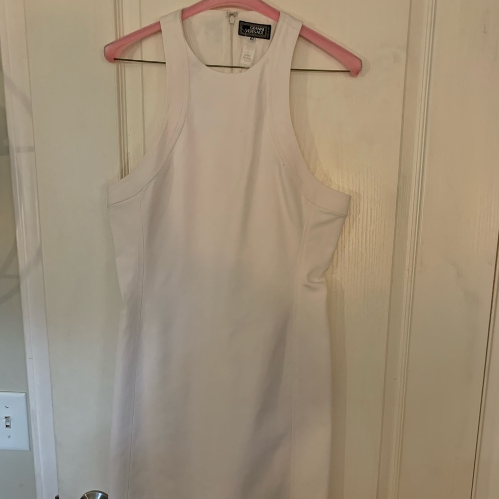 Gianni Versace white Sleeveless Dress